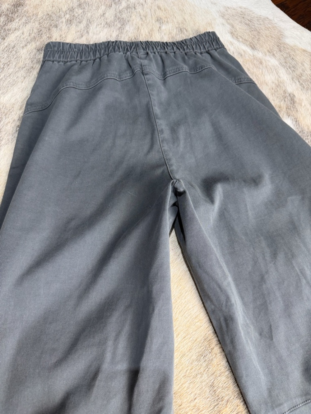 OSKA Hose Birga Charcoal Barrel Leg Pants Architectural Pull-On Trousers Size 0 - Picture 14 of 14